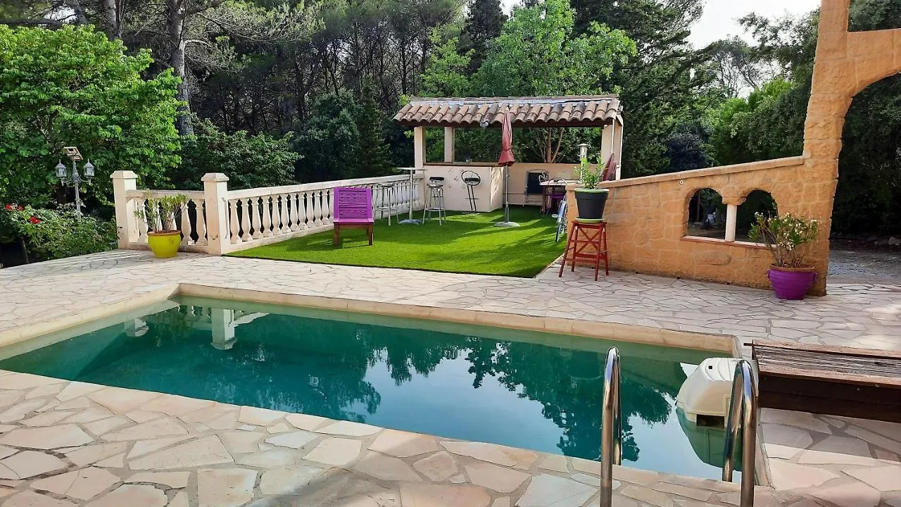 Villa Charmante A Merindol Avec Piscine Privee