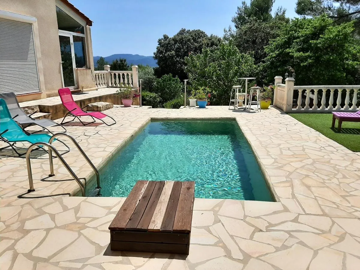 Villa Charmante A Merindol Avec Piscine Privee
